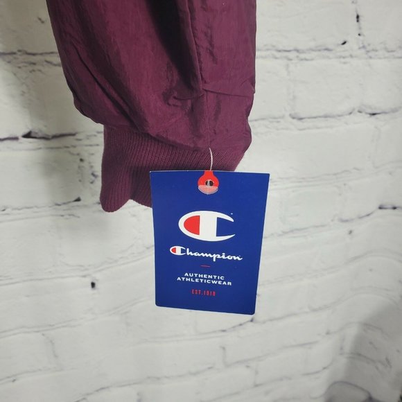 Champion Women's Size M Dark Berry Hooded Fleece Sherpa Jacket - Picture 6 of 12